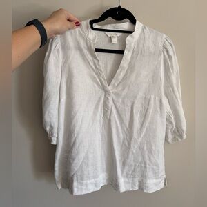 Lilly Pulitzer White Blouse